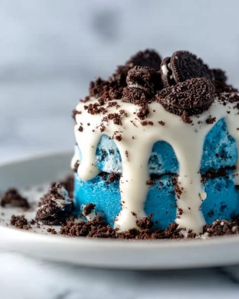 Cookie Monster Cinnamon Rolls Recipe